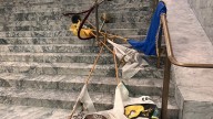 Intruder with mental health issues vandalizes Washington state Capitol