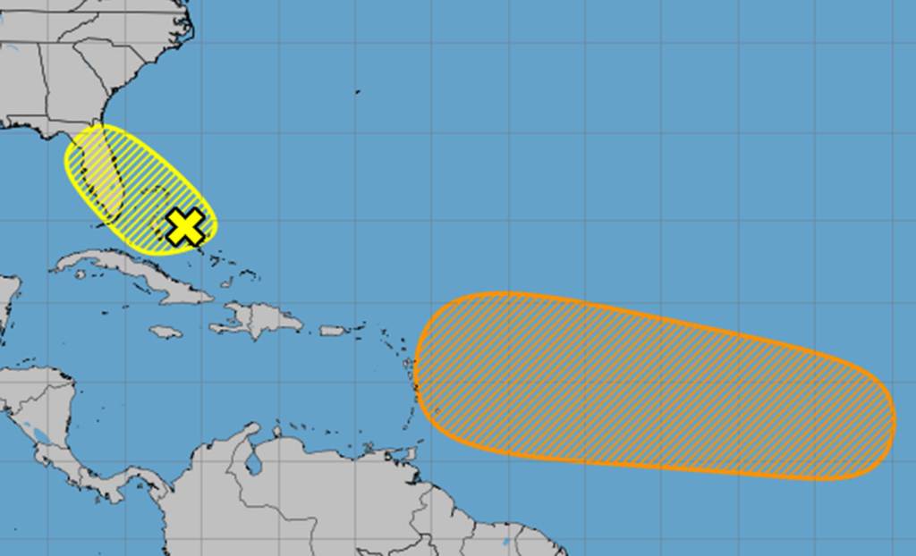 NHC: System nears Florida, Atlantic tropical wave odds up