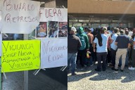 Trabajadores de la UNAM protestan en rectoría por caso de Rodrigo Mondragón