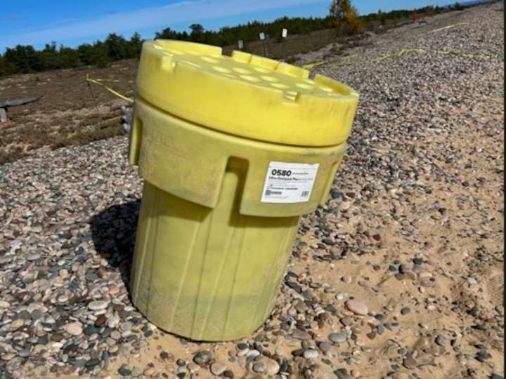 Mystery barrel triggered hazmat response at Whitefish Point
