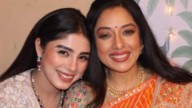 Diwali Special: Rupali Ganguly Shines In Orange Saree And Dances With Team Anupamaa