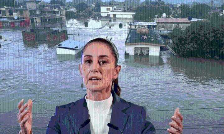 Desde 2023 alertaron la destrucción de Poza Rica, Veracruz; Claudia Sheinbaum dice que no sabían