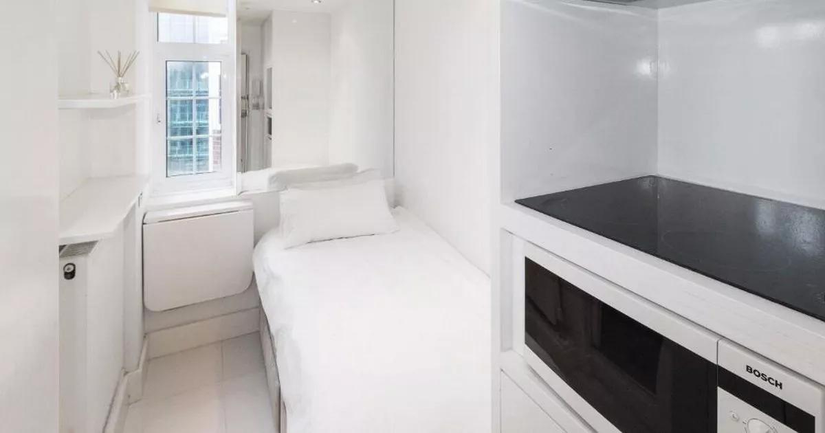 London 'micro flat' on market for same price as four-bed house in Greater Manchester