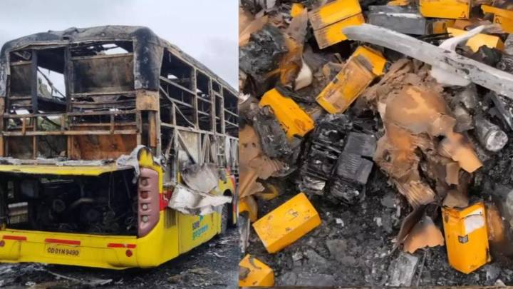 234 mobile phones of Rs 46 lakh destroyed 'Kurnool Bus Fire'