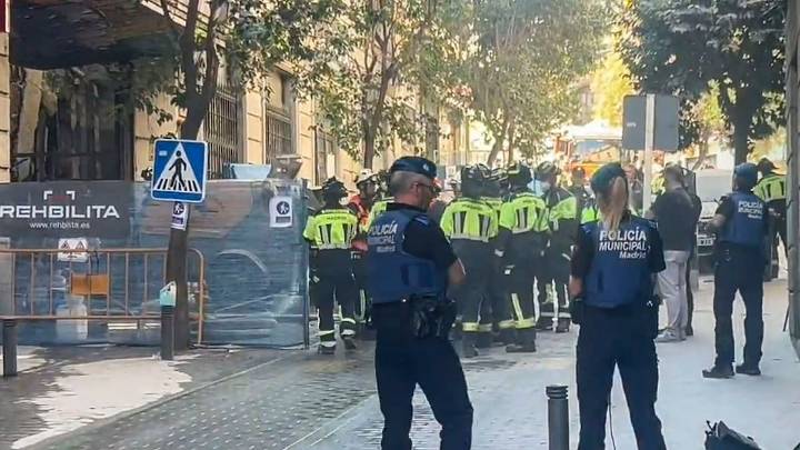 Vídeo | Un testigo graba los instantes posteriores al derrumbe