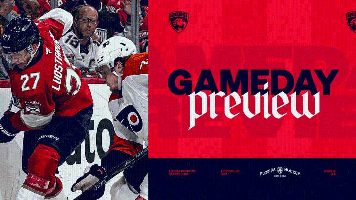 PREVIEW: Panthers continue season-opening homestand against Flyers