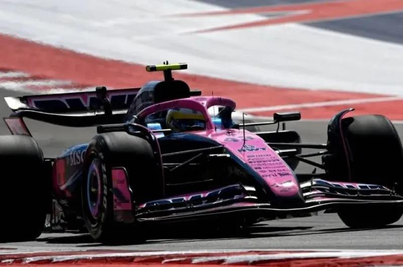 Colapinto cerró la práctica libre en el 16° lugar y superó a su compañero Gasly en el GP de Estados Unidos