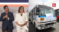Dina Boluarte pide a transportistas deponer paro: Se está evaluando declarar en emergencia el sector