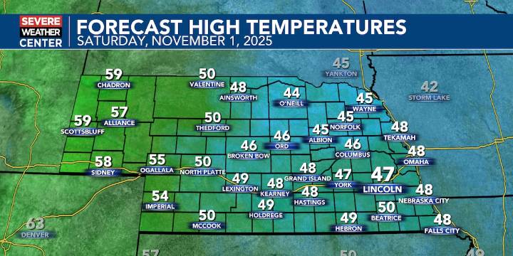 Gameday Forecast: Chilly, but not breezy