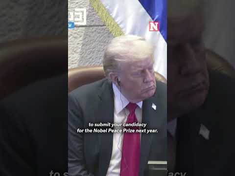 Knesset Speaker Vows To Back Trump For Nobel Peace Prize In 2026