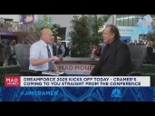 Salesforce CEO Marc Benioff sits down with Jim Cramer at Dreamforce 2025