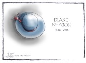 Cartoonist’s take: ‘Remembering Diane Keaton’