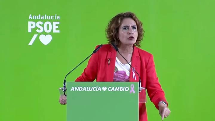 María jesús Montero adjudica a Sánchez el mérito de la paz en Gaza