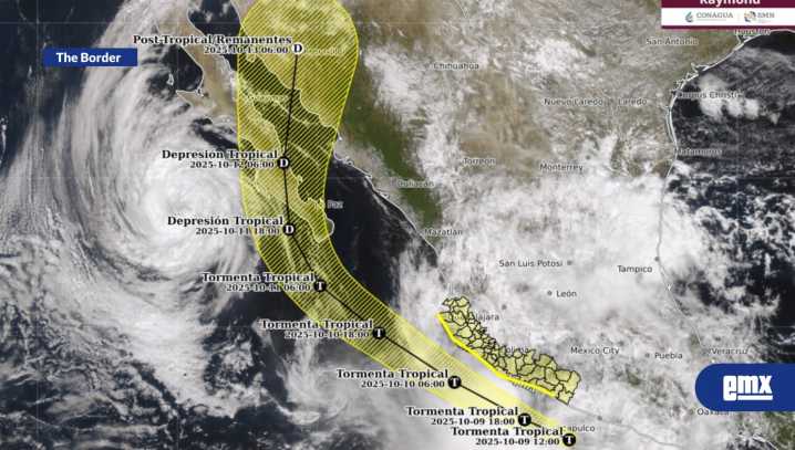 Preocupa nuevo fenómeno meteorológico en el Pacífico; afectará Baja California, Sonora y Sinaloa