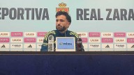 El Real Zaragoza se refugia en la falta de gol para explicar la crisis