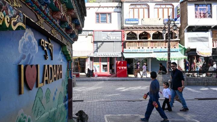 ThePrint photos of the week: Leh’s uneasy calm, Sonam Wangchuk’s childhood & Gurugram urban farmers