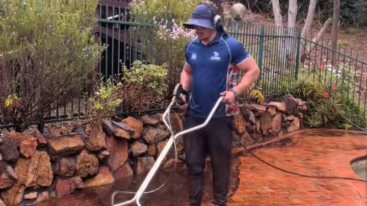Tradie hit with $15,000 fine after neighbour's shocking accusation over pressure washing job