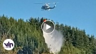 Alerta: Se registra el primer incendio forestal de la temporada en Teno y moviliza recursos aéreos