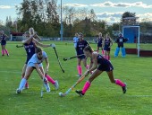 Frontier field hockey holds off late charge, defeats Longmeadow