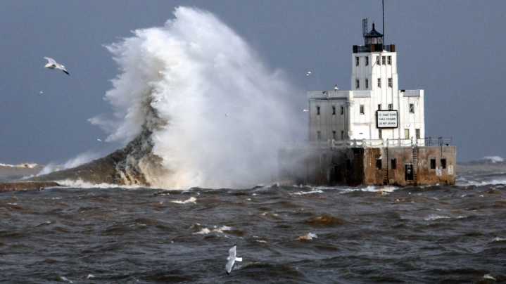 Michigan recorded 60 mph gusts over weekend. See wind speeds, current advisories