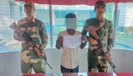 BSF Arrests Smuggler With Gold Biscuits Valued At Rs 2.82 Crore Near Bangladesh Border
