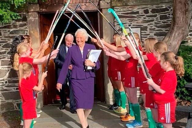 Thelma Hopkins: Memorial service held for pioneering gold medal NI athlete who 'paved the way'