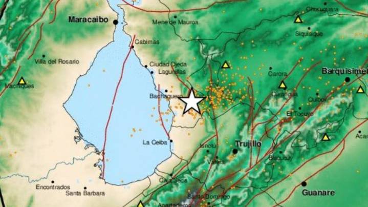 Funvisis reporta sismo de 4.1 en la escala de Richter en Zulia