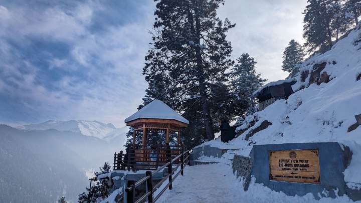 Pics: From Kedarnath to Gulmarg, the hills turn white with season's first snow