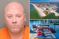 NY dad charged with drunkenly crashing jet ski, seriously injuring two young children