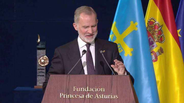 El Rey cede protagonismo a la Princesa Leonor en los Premios Princesa de Asturias: "Me corresponde ir dejándole ya este espacio"