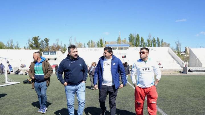 Remodelan instalaciones del Estadio "Juan Domingo Perón"