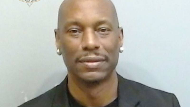 Tyrese Gibson turns himself into police, faces animal cruelty charge