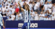 La redención de Jauregi: "Tenía muchas ganas de marcar por fin en La Rosaleda"