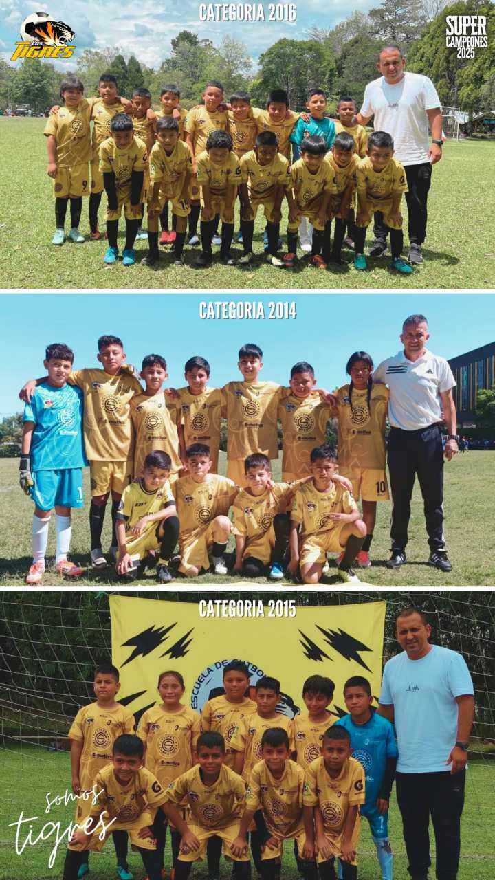 El control empieza desde pequeños: Tigres forma el talento del futuro -