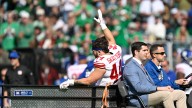 Cam Skattebo will have surgery tonight at a Philadelphia hospital
