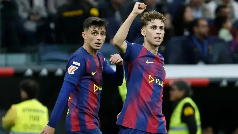 ¡Está intratable! Fermín López y un golazo para el empate 1-1 de Barcelona en El Clásico (VIDEO)