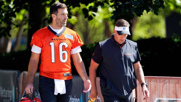 Bengals players felt it was "smooth" transition to Joe Flacco at quarterback at practice