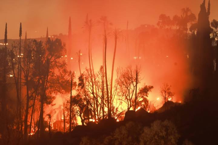 Detienen a hombre por letal incendio en Los Ángeles en enero
