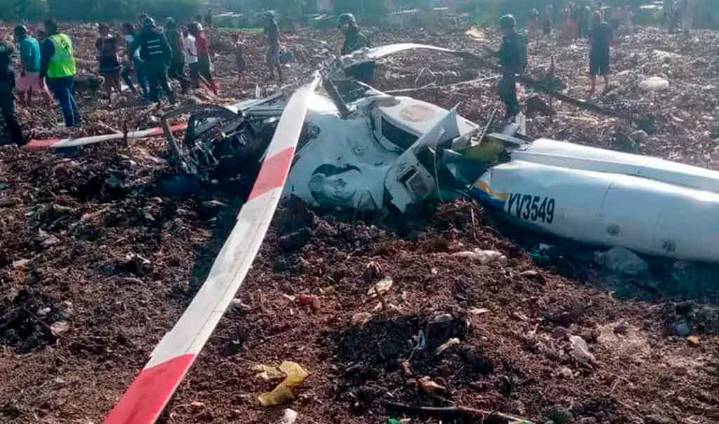 Fuerza Armada de Venezuela informa accidente aéreo de helicóptero