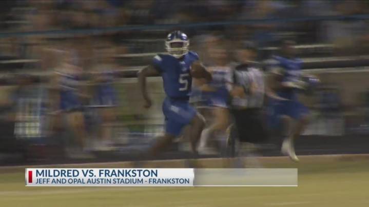 Frankston Indians stay undefeated with win over Mildred Eagles