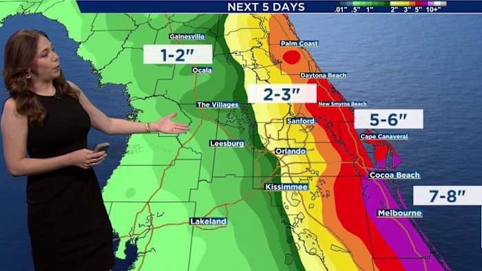 Tropical disturbance near Florida brings rainy setup. Here’s what it means for weekend