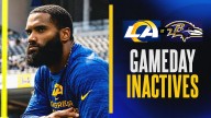 Tutu Atwell, Omar Speights and Rob Havenstein among Rams' inactives for Week 6 at Ravens