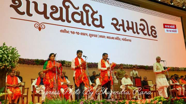 Gujarat CM Bhupendra Patel’s new team: A young deputy, more women, Dalits & tribals