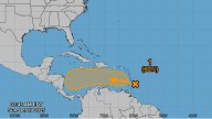 Hurricane center tracking AL98 system in Caribbean. Next storm? Melissa