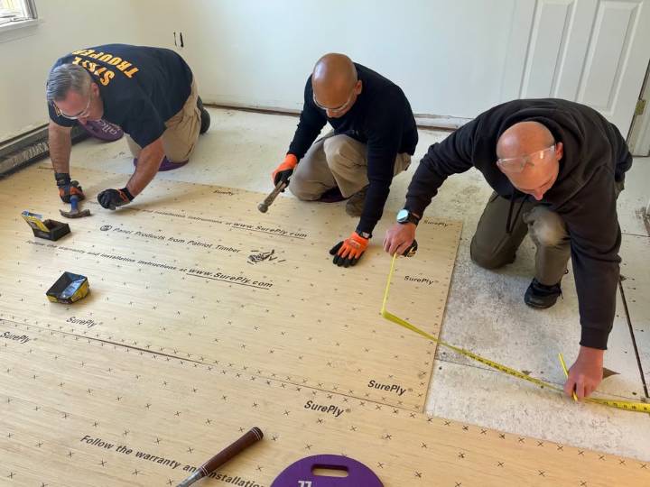 New Jersey State Police join Habitat for Humanity to rebuild Burlington County home