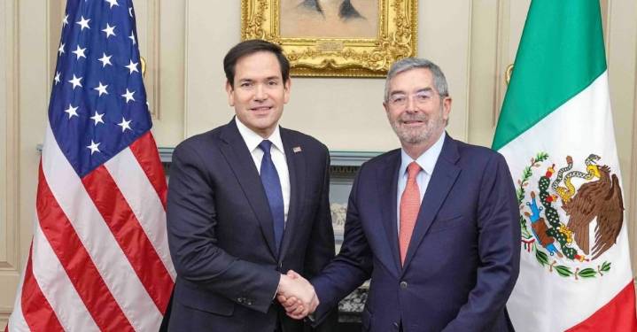Juan Ramón de la Fuente y Marco Rubio destacan avances en seguridad fronteriza