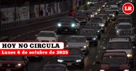 Hoy No Circula lunes 6 octubre de 2025: qué autos y placas descansan en CDMX y Edomex