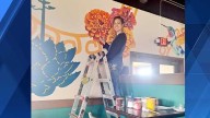 'Don't forget your roots': Artist honors Latino heritage through artwork