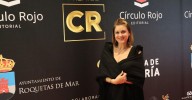 La escritora gallega residente en Zúrich, Alejandra Plaza, presente en la XII Gala de los Premios Círculo Rojo