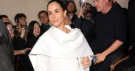 Meghan Markle Has a Memorable PFW Debut in Showstopping Cape